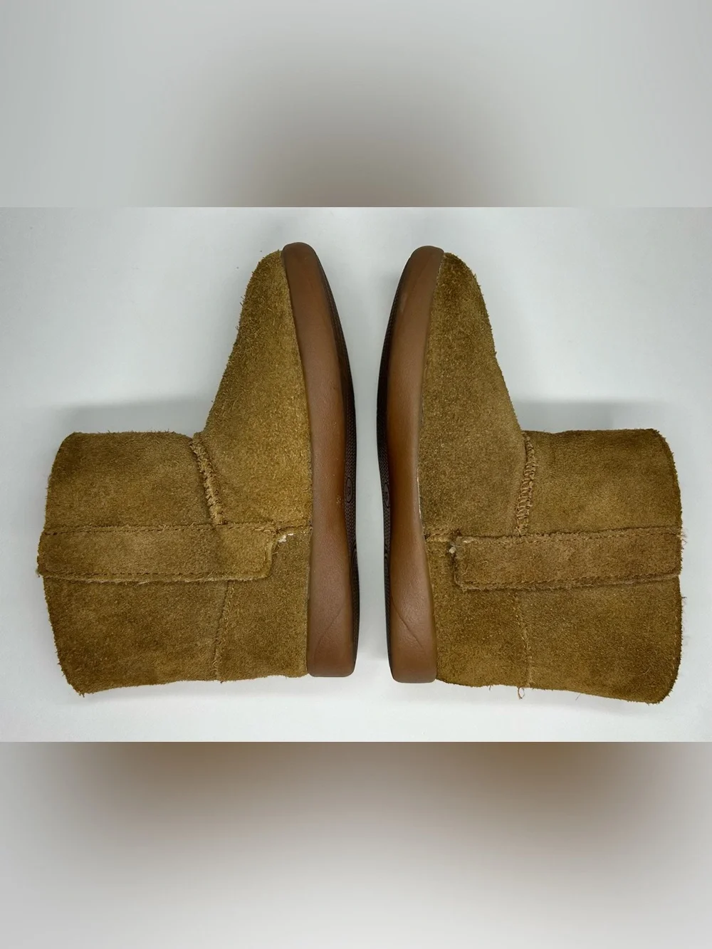 UGG Keelan II Toddler Chestnut Sheepskin Suede Winter Boots Sz 9 toddler